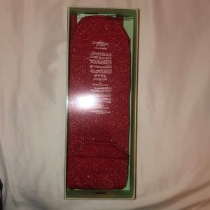 Sparkly red Off White Socks